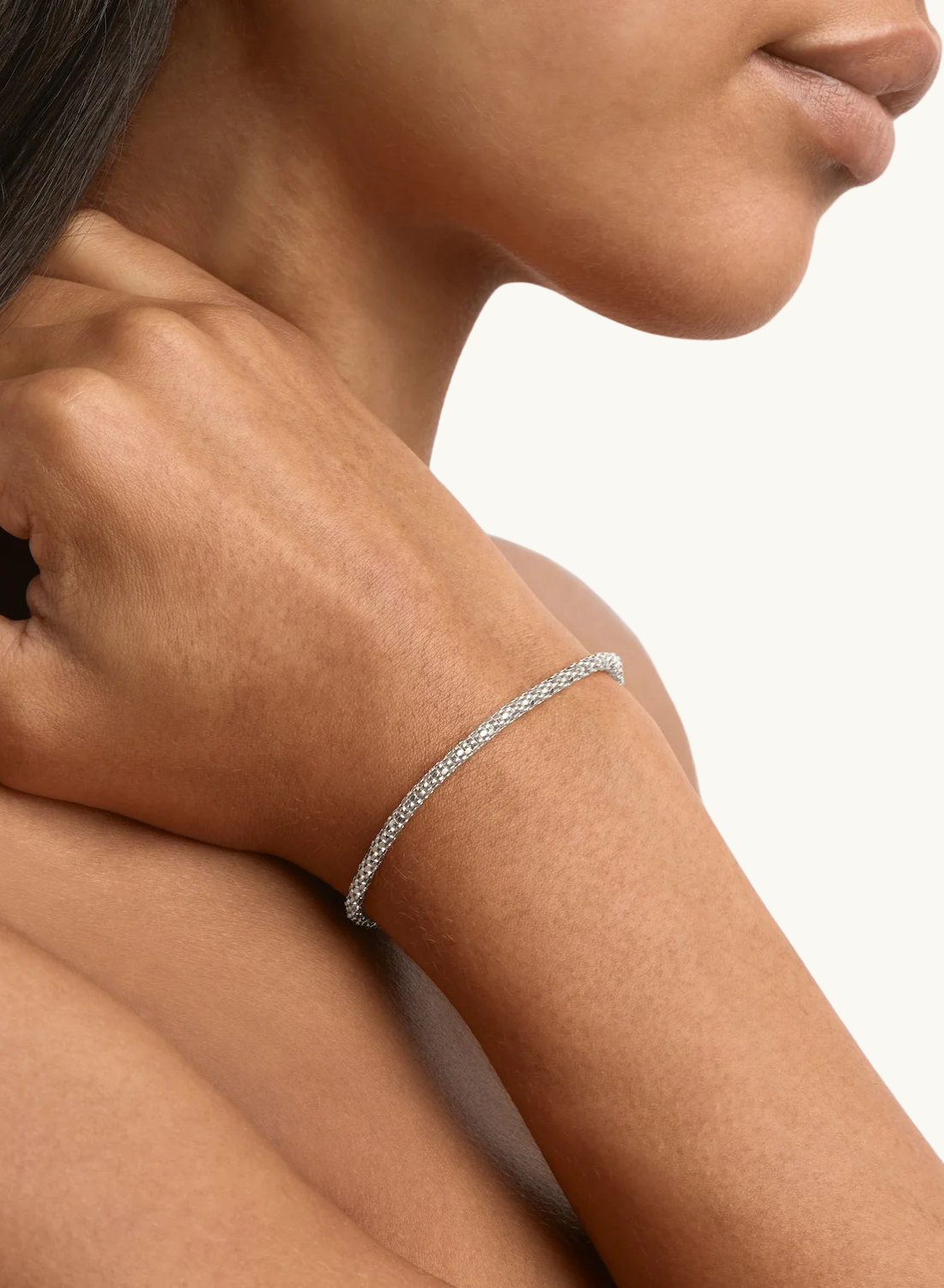 By Charlotte Sparkle Chain Bracelet in SILVER