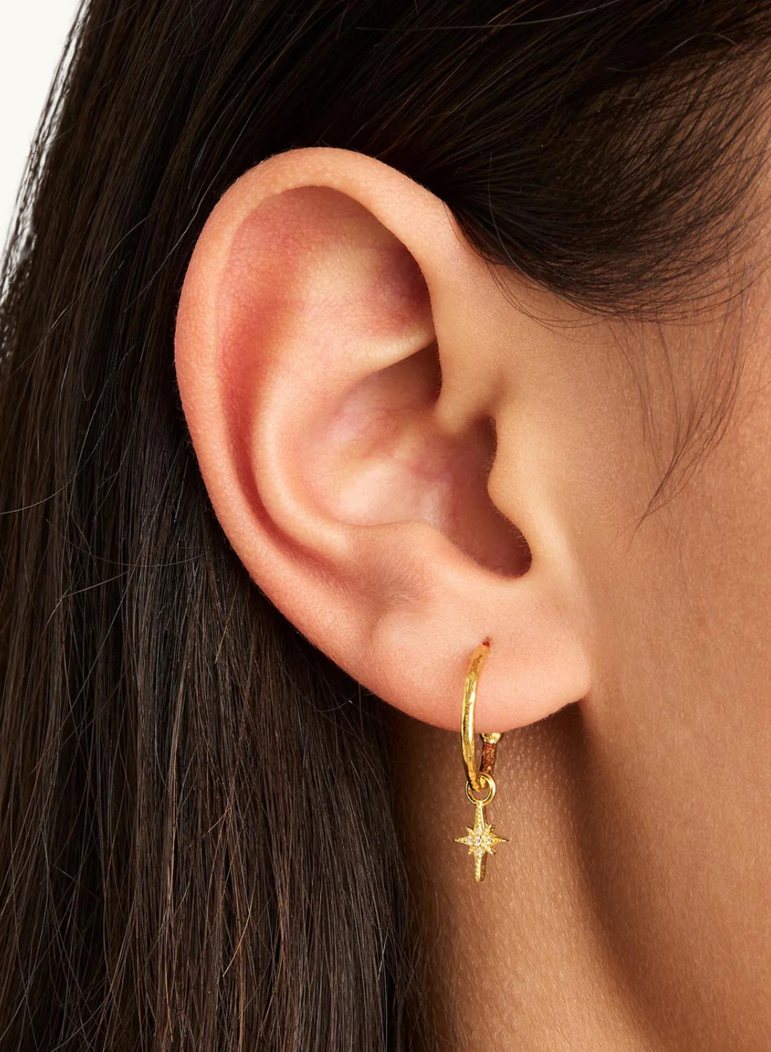 By Charlotte Starlight Hoops in GOLD