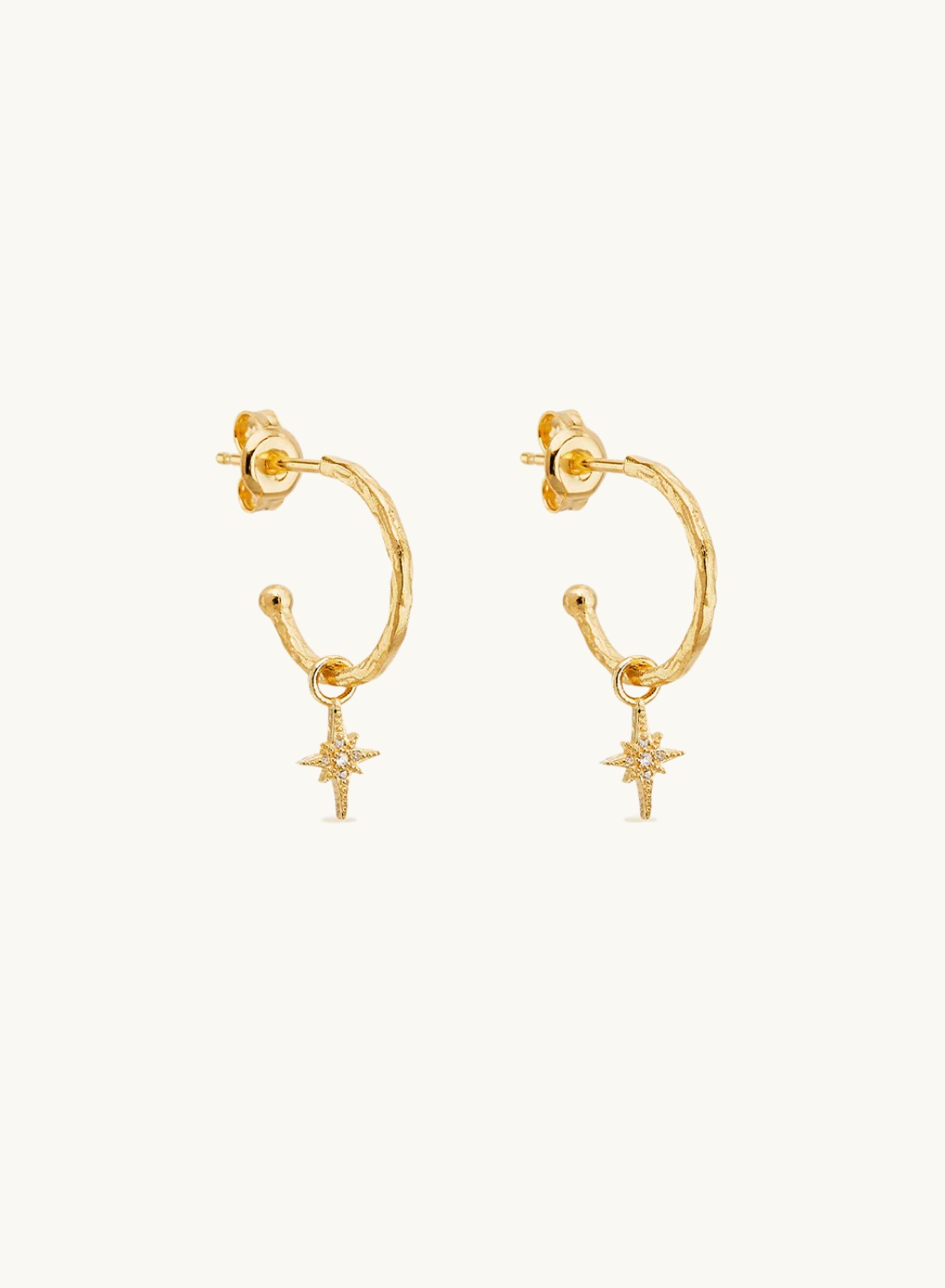 By Charlotte Starlight Hoops in GOLD