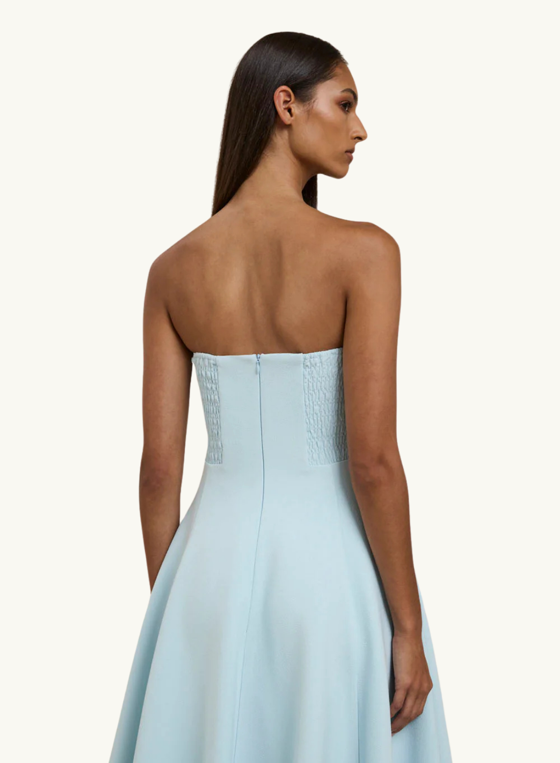 By Johnny Oceana Strapless Dress in Blue Black // LAST ONE - SIZE 16