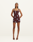 By Johnny Paloma Polka Mini Dress