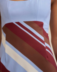 By Johnny Sabina Stripe Mini Dress