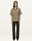 Camilla and Marc Arian Short Sleeve Check Shirt