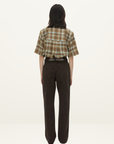 Camilla and Marc Arian Short Sleeve Check Shirt