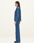 Camilla and Marc Caden Denim Shirt in Dark Classic Blue