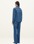 Camilla and Marc Caden Denim Shirt in Dark Classic Blue