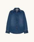 Camilla and Marc Carlo Denim Shirt in Classic Blue Denim
