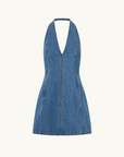 Camilla and Marc Cascadia Denim Mini Dress in Classic Blue