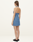Camilla and Marc Cascadia Denim Mini Dress in Classic Blue