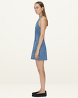 Camilla and Marc Cascadia Denim Mini Dress in Classic Blue