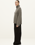 Camilla and Marc Crawford Roll Neck Sweater in Squirrel