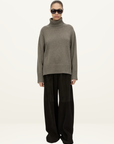 Camilla and Marc Crawford Roll Neck Sweater in Squirrel
