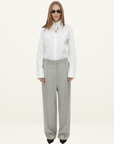 Camilla and Marc Denis Long Sleeve Shirt in White