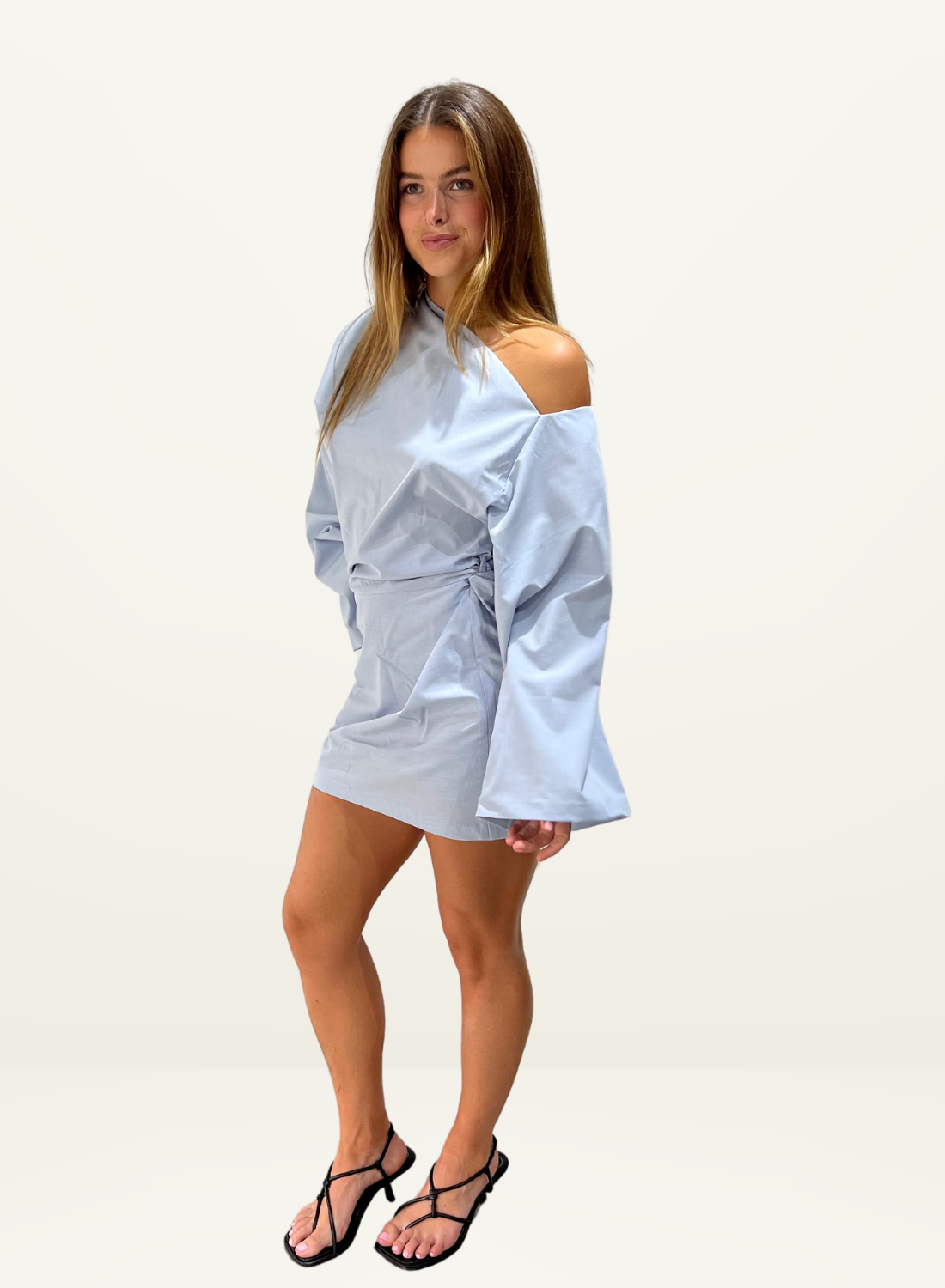Camilla and Marc Elliot Mini Dress in BLUE HAZE – Frolic Girls