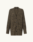 Camilla and Marc Hal Knit Boyfriend Cardigan in Honey/Black