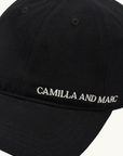 Camilla and Marc Josie Monogram Cap in BLACK