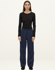 Camilla and Marc Locus Scuba Pant in Midnight
