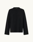Camilla and Marc Lyndon Crew Knit Sweater in Black // LAST ONE - SIZE S