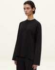 Camilla and Marc Lyndon Crew Knit Sweater in Black // LAST ONE - SIZE S