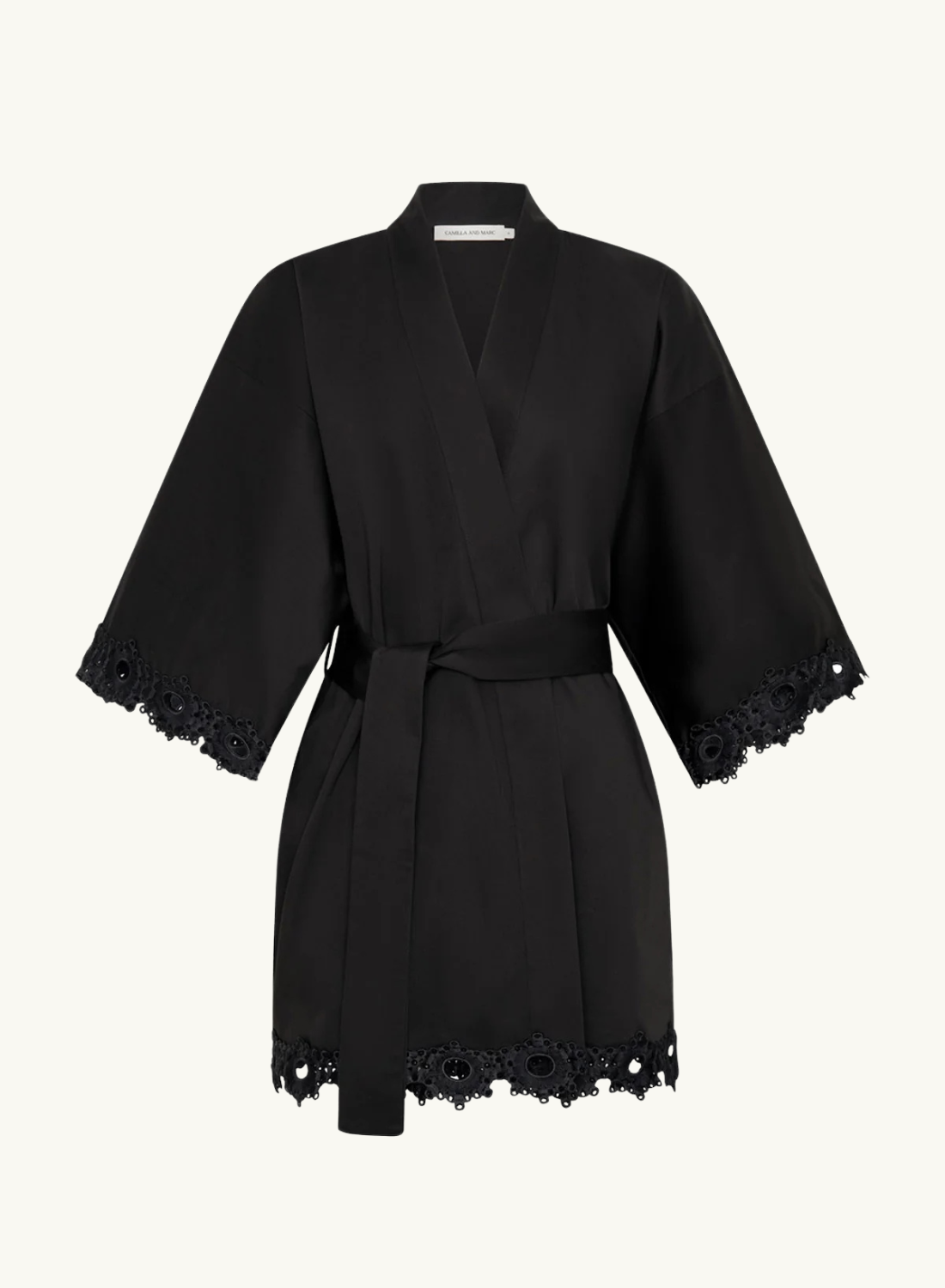 Camilla and Marc Marina Robe Mini Dress in BLACK – Frolic Girls