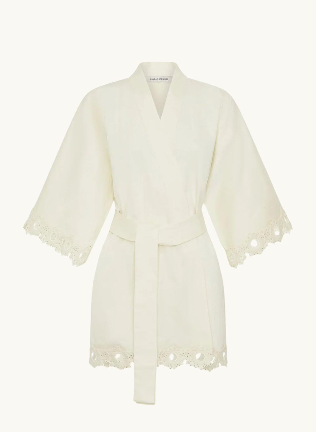 Camilla and Marc Marina Robe Mini in CITRON YELLOW