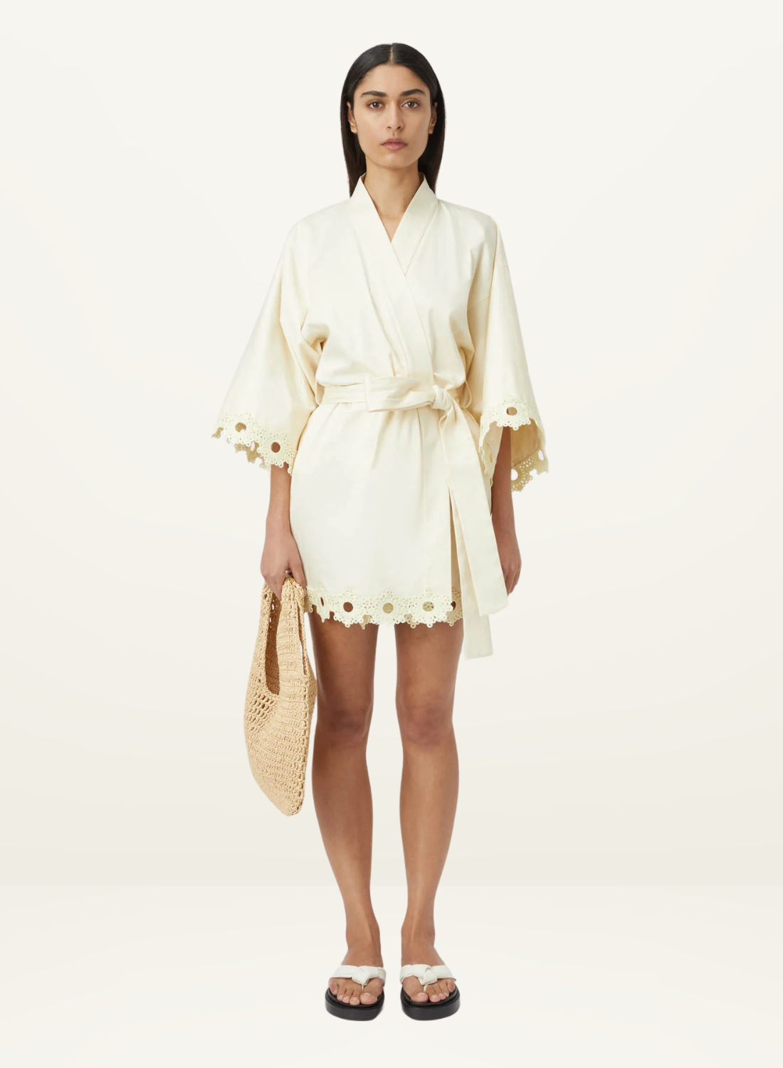 Camilla and Marc Marina Robe Mini in CITRON YELLOW