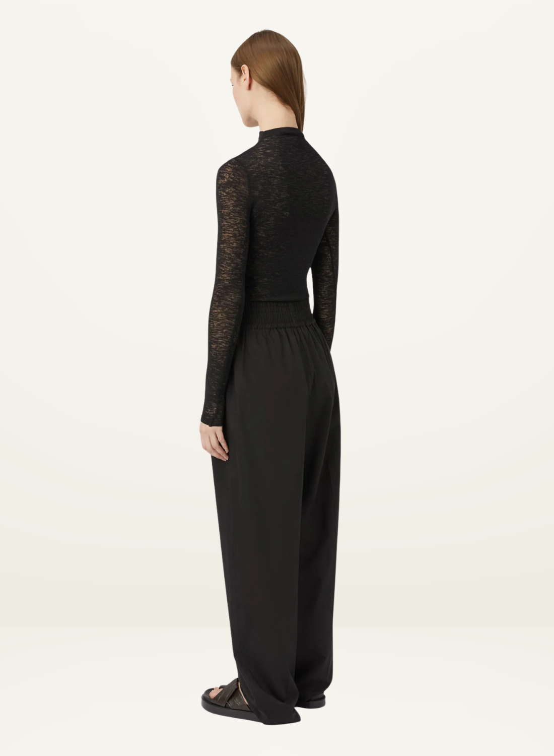 Camilla and Marc Matinee Long Sleeve Top in BLACK