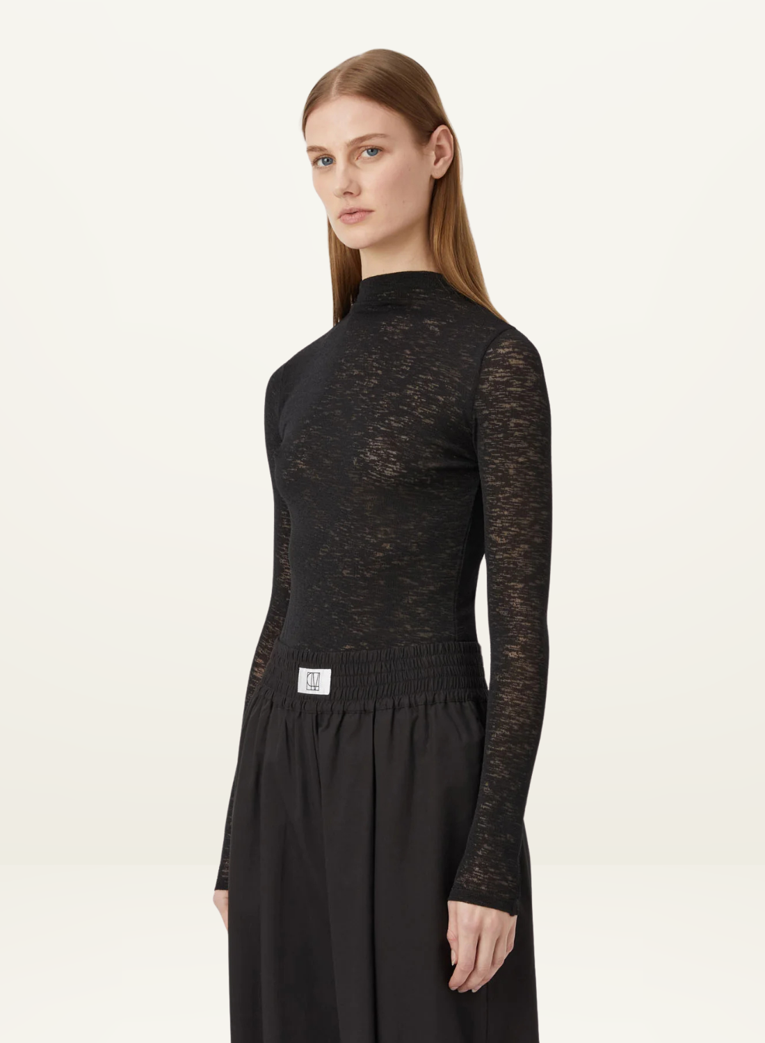 Camilla and Marc Matinee Long Sleeve Top in BLACK