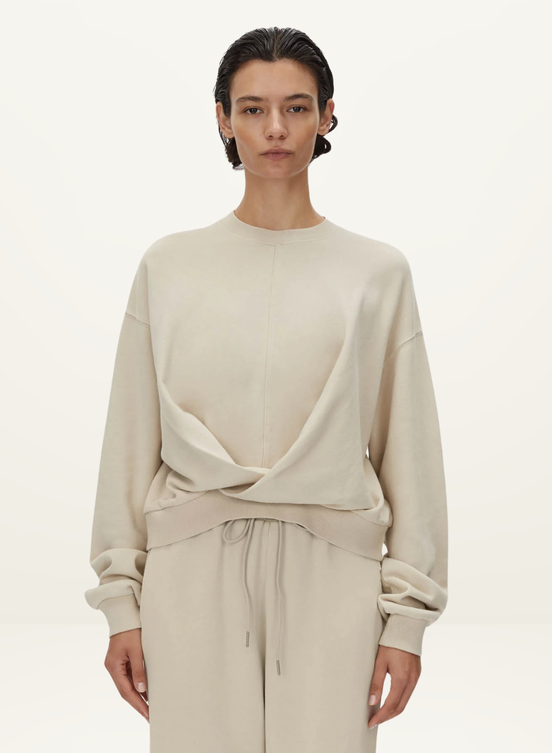 Camilla and Marc Mojave Crew Jumper in ALABASTER