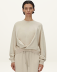 Camilla and Marc Mojave Crew Jumper in ALABASTER