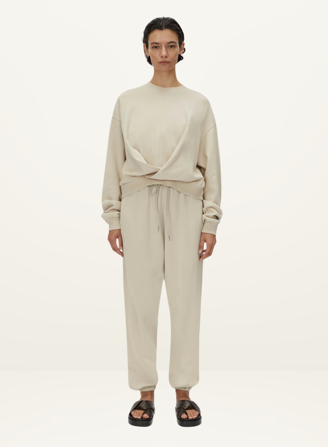 Camilla and Marc Mojave Crew Jumper in ALABASTER