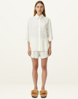 Camilla and Marc Ottilie Short in Cream-Camilla and Marc-Frolic Girls