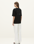 Camilla and Marc Patina Monogram Tee in Black