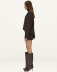 Camilla and Marc Romeo Skirt in CHOCOLATE