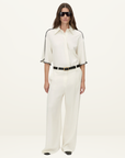 Camilla and Marc Trevi Shirt in Cream // LAST SIZE 14