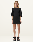 Camilla and Marc Twyla Twist Tee Dress in BLACK