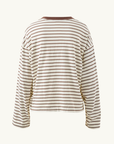 Ceres Life Beau Long Sleeve Tee in Milk