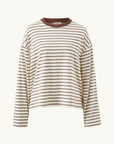 Ceres Life Beau Long Sleeve Tee in Milk