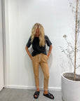 Dalton Leather Pant TAN-Gracious The Label-Frolic Girls