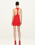 Effie Kats Loren Mini Dress in RED