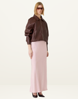 Esmaee Clea Jacket in Mulberry
