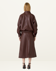 Esmaee Clea Jacket in Mulberry