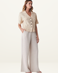 Esmaee Driftwood Top in CREAM
