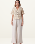 Esmaee Driftwood Top in CREAM