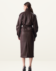 Esmaee Forme Skirt in Chocolate