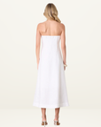Esmaee Marseille Bandeau Dress in White