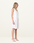 Esmaee Marseille Vest in White
