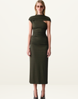Esmaee Pause Dress in Khaki