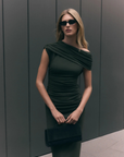Esmaee Pause Dress in Khaki