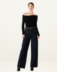 Esmaee Pinnacle Knit Top in Black